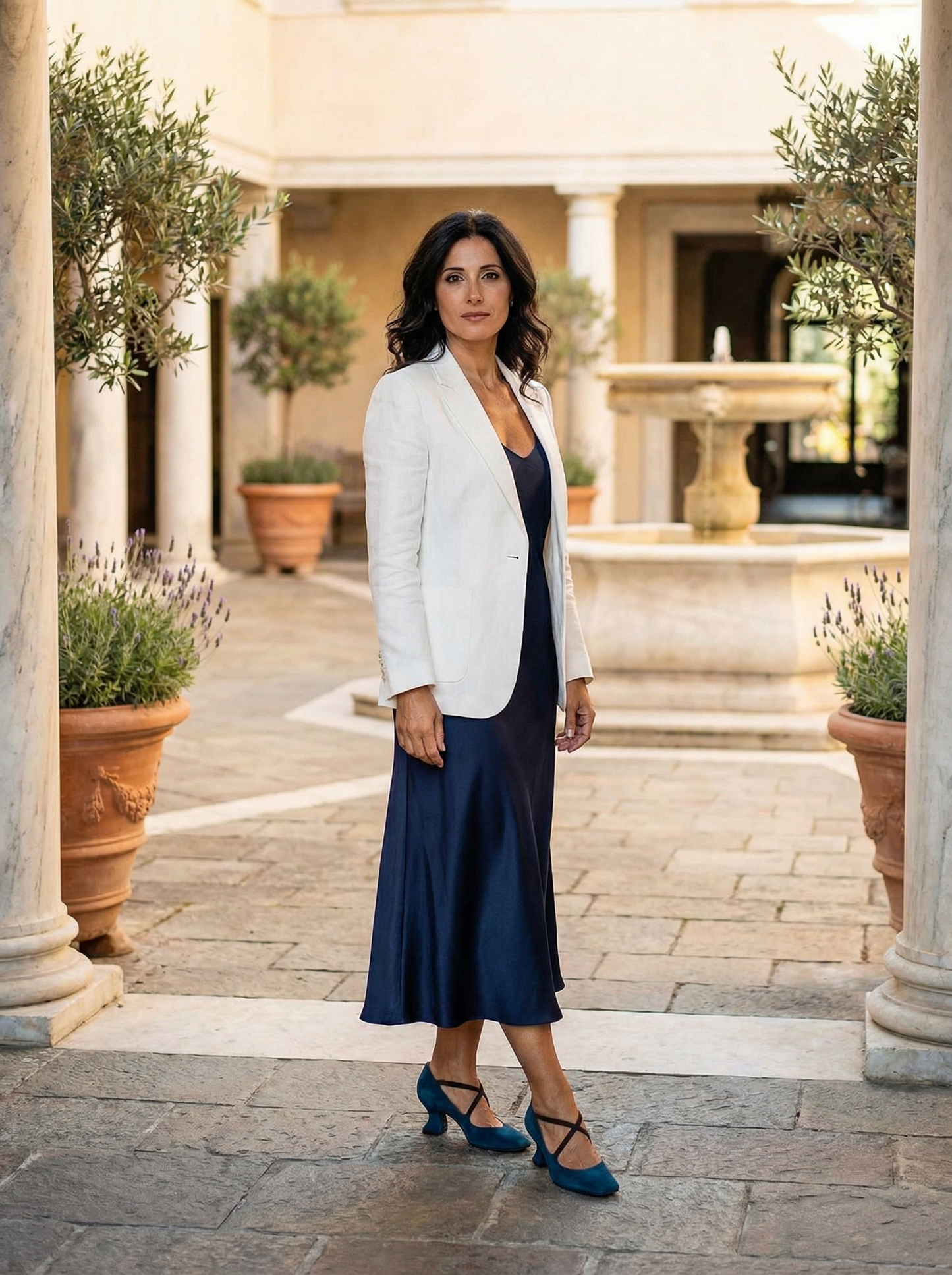 Zaffiro Cross – Blauwe hak met zachte, comfortabele pasvorm