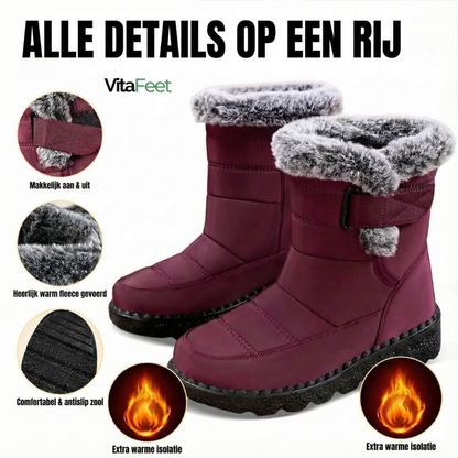 Elara™ Winterlaarzen – Warm, Antislip & Waterafstotend