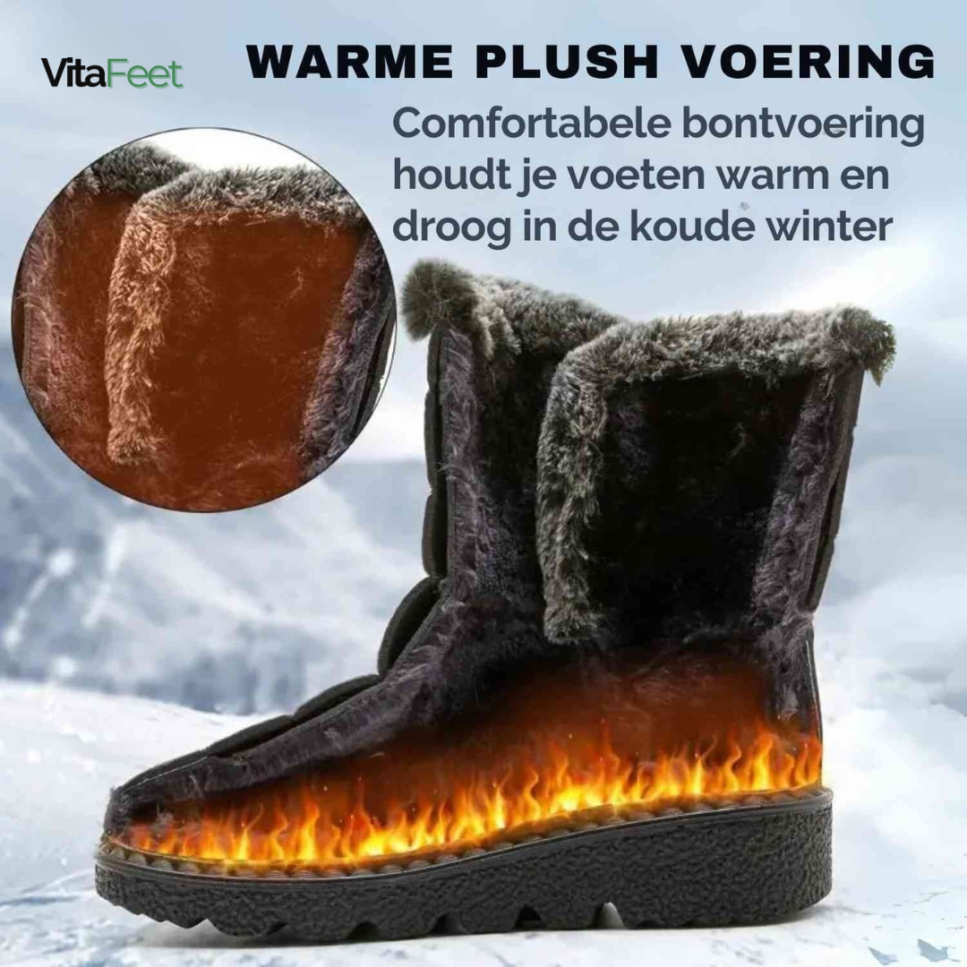 Elara™ Winterlaarzen – Warm, Antislip & Waterafstotend