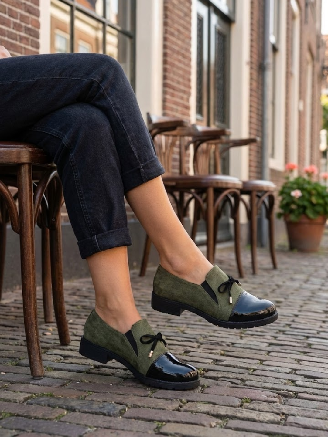 Elise™ – Elegante Comfort Loafers met Strik