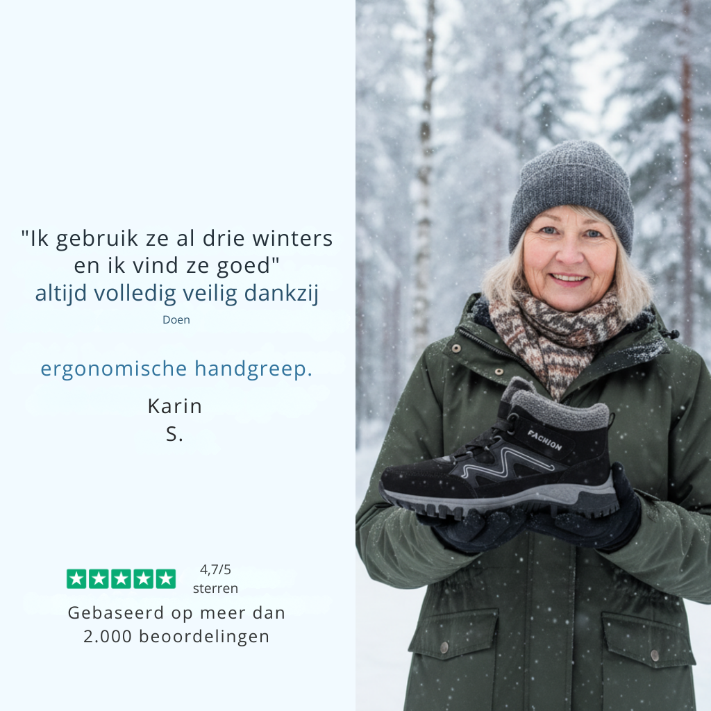 VitaFeet | Elegante Winterlaarzen – Antislip & Waterdicht