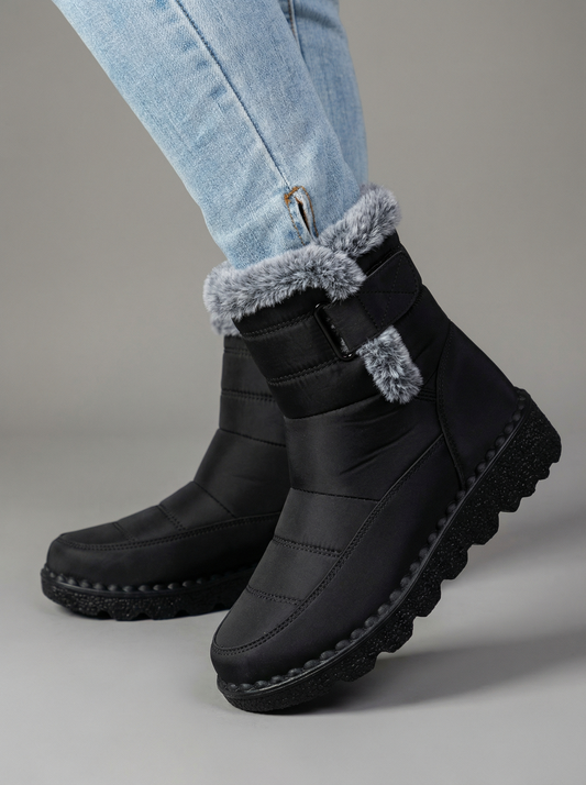 Elara™ Winterlaarzen – Warm, Antislip & Waterafstotend