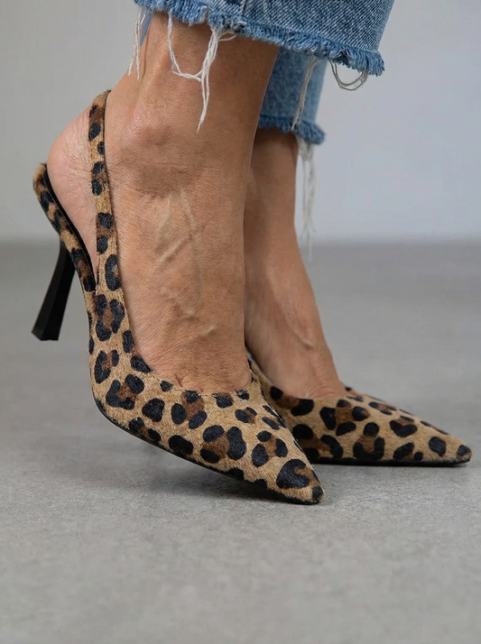 Wild Style – Ergonomische pump met dierenprint